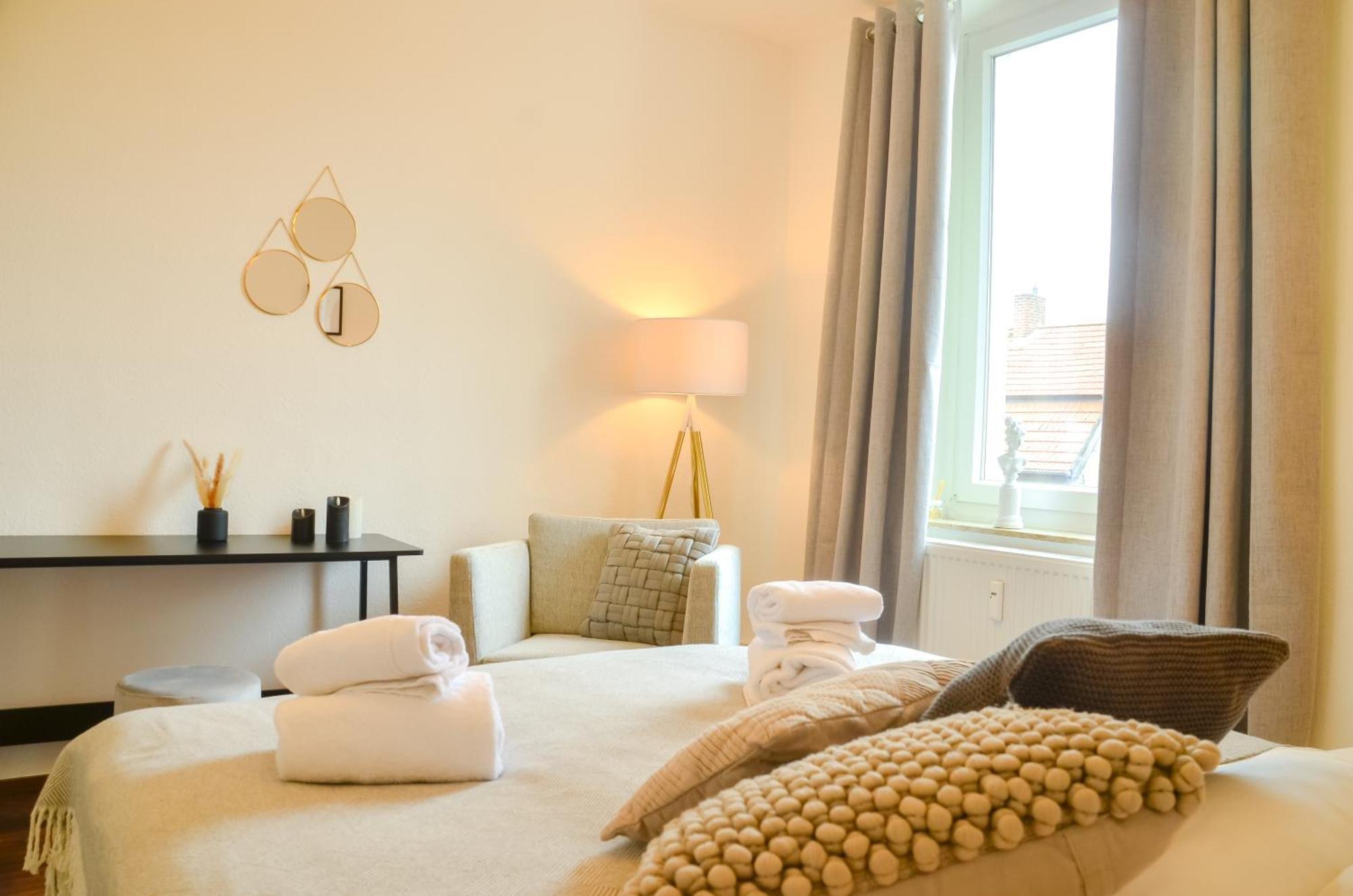 Milpau Buer 3 - Modernes Und Zentrales Premium-Apartment Mit Queensize-Bett, Netflix, Nespresso Und Smart-Tv Gelsenkirchen Exteriör bild
